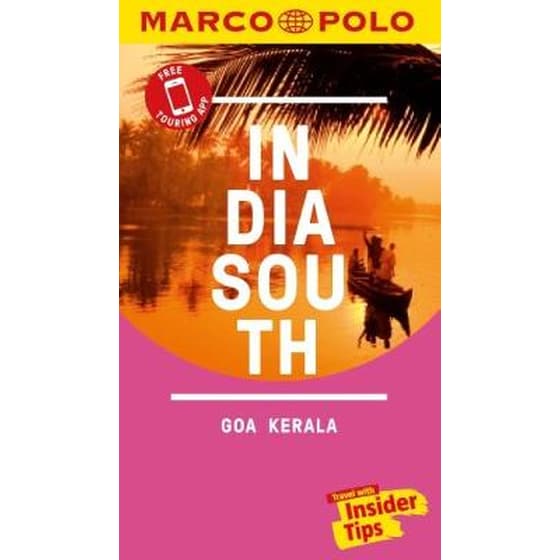 India South Marco Polo Pocket Travel Guide 2018 - with pull out map image 0