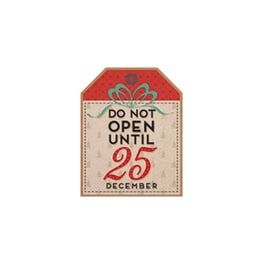 Χριστουγεννιάτικη Κάρτα Legami Do Not Open Small