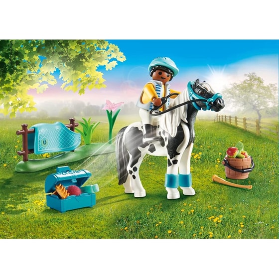 PLAYMOBIL® Country Αναβάτης με Πόνυ Lewitzer (70515) image 1