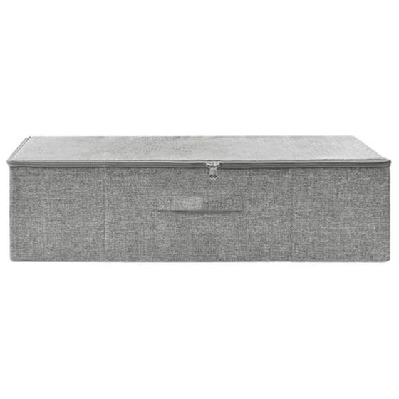 Vidaxl Κουτί Αποθήκευσης Γκρι 70 X 40 X 18 Εκ. Υφασμάτινο image 5
