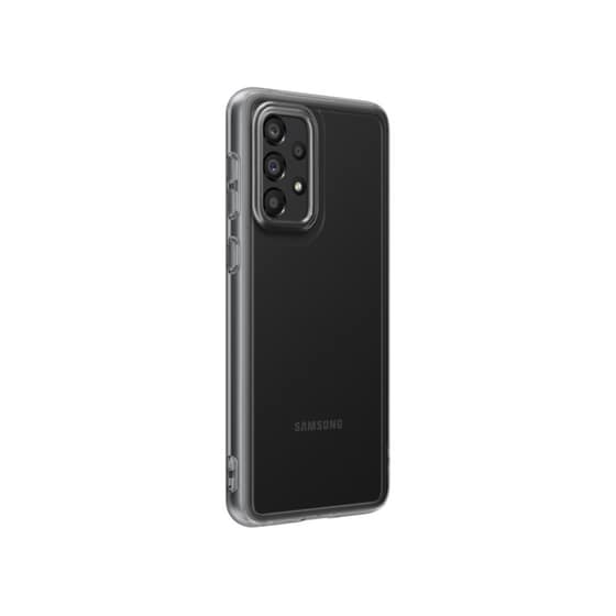 Θήκη Samsung Galaxy A33 - Samsung Soft Clear Cover - Black image 3