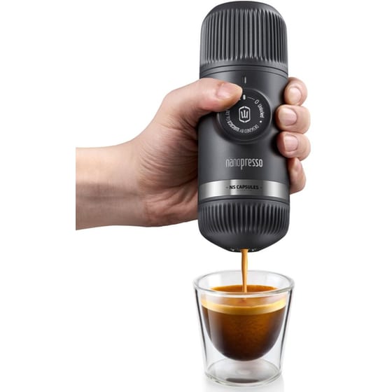 WACACO Nanopresso 18bar Mηχανή Espresso Χειρός Γκρι image 1