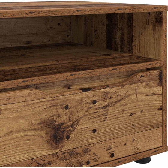 Έπιπλο Τηλεόρασης VidaXL 100 x 48 x 43 cm - Παλαιωμένο Ξύλο image 9