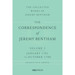 The Correspondence of Jeremy Bentham, Volume 3