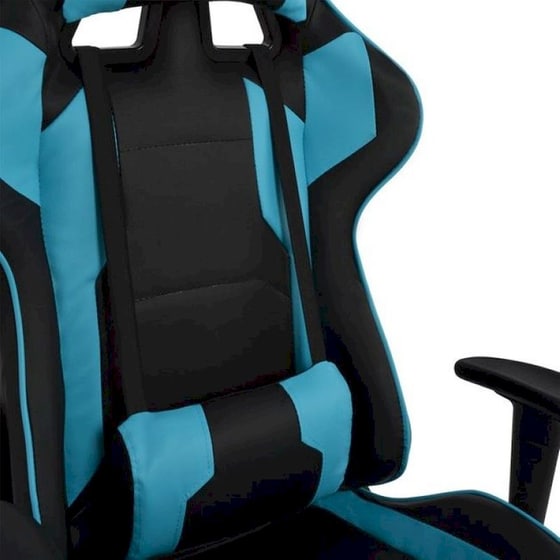 Καρέκλα Gaming ArteLibre Κυλλήνη από Τεχνητό Δέρμα - Γαλάζια/Μαύρη image 6