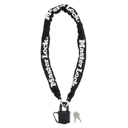 Masterlock Ατσάλινη Αλυσίδα Με Κλειδαριά 0.90m X 6mm Με 40mm Λουκέτο
