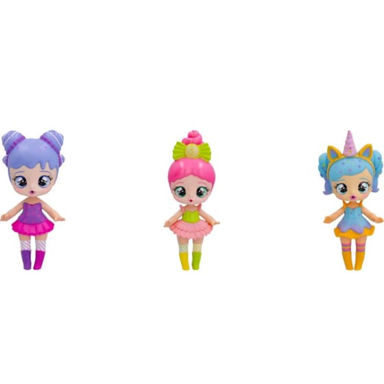 Bubiloons Κούκλες Bubigirls Party (3 Σχέδια) image 1