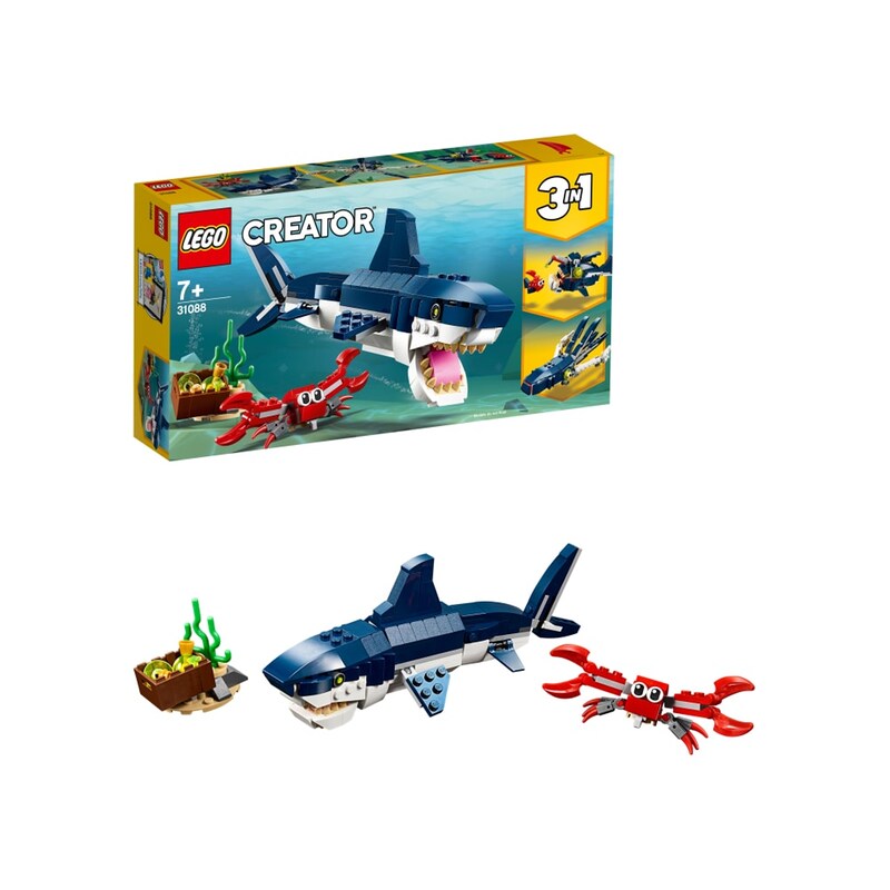 lego shark piece