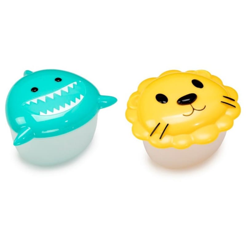 MELII Σετ Φαγητού Melii Shark Και Lion 232 ml (2 Τεμάχια)