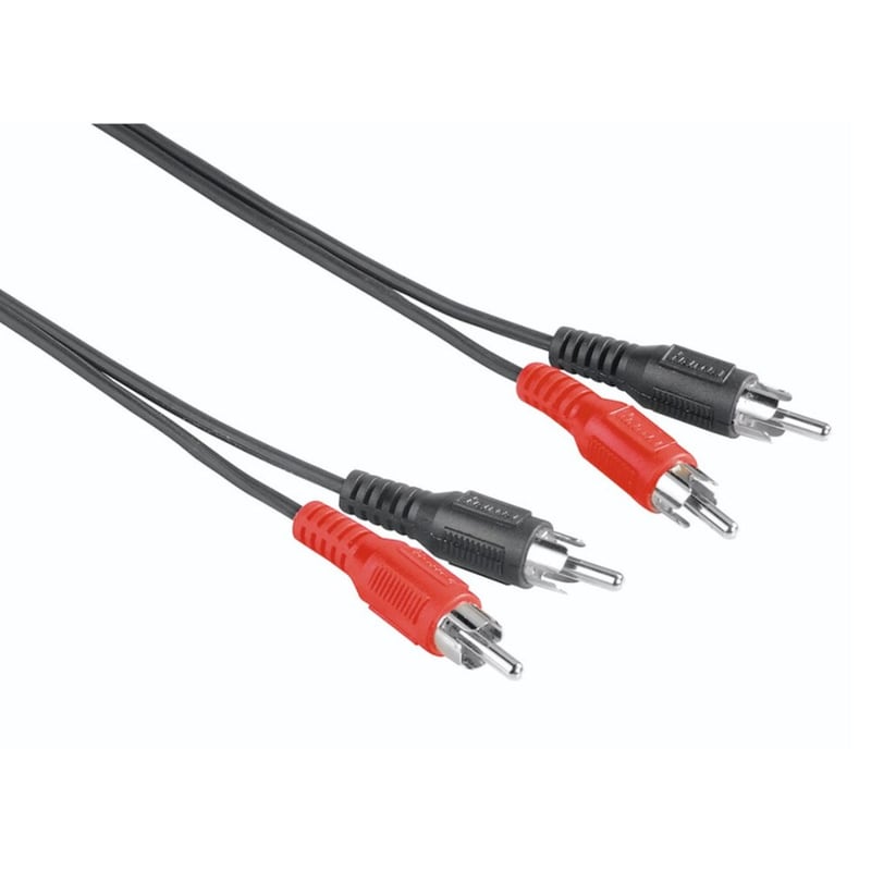 HAMA Καλώδιο Ήχου Hama 205087 RCA male σε RCA male - 5m