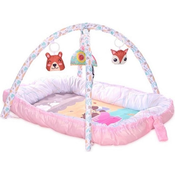 Lorelli Βρεφικό Γυμναστήριο Δραστηριοτήτων Baby Nest Ροζ image 2