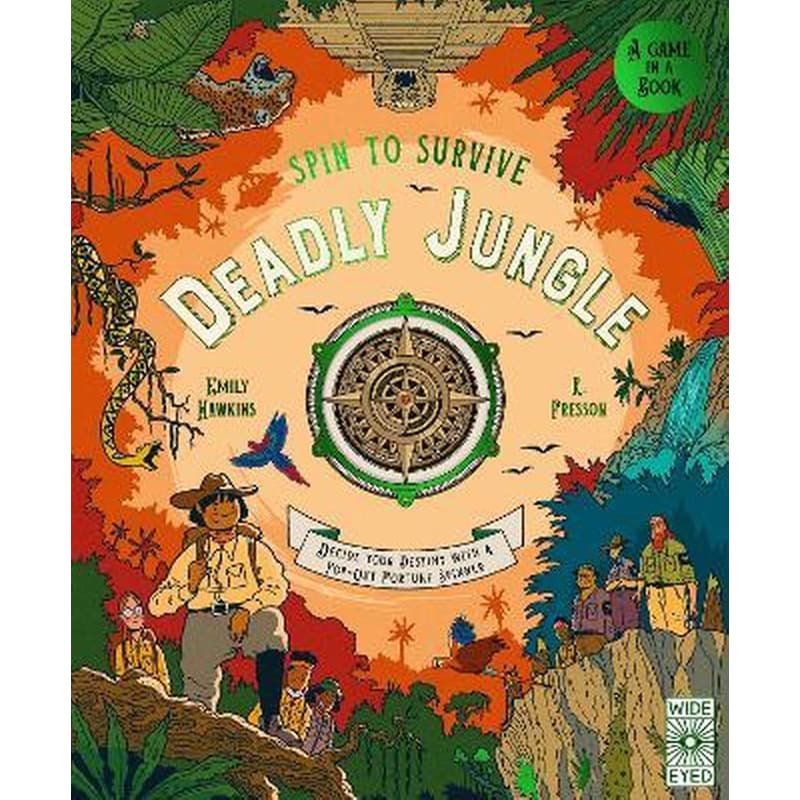 Spin to Survive: Deadly Jungle : Decide your destiny with a pop-out fortune spinner
