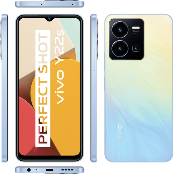 Vivo Y22S 64GB Dual Sim - Summer Cyan image 5