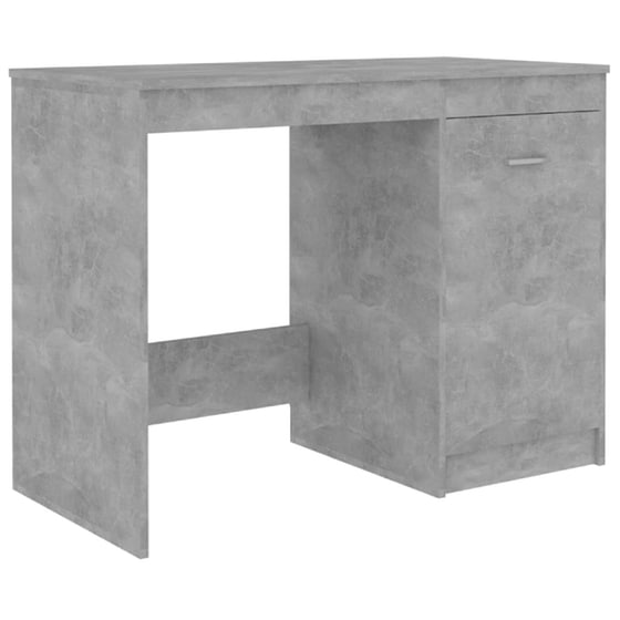 Γραφείο Μελέτης VidaXL από Μοριοσανίδα 140x50cm - Γκρι image 3