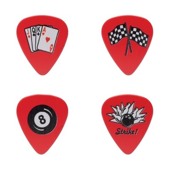 Πέννα (1 Τεμάχιο) D'andrea Cool Plecs Rockabilly Medium Shell image 1