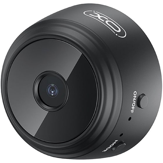 Ασύρματη IP Camera XO CR12 0.3MP με WiFi - Μαύρο image 0