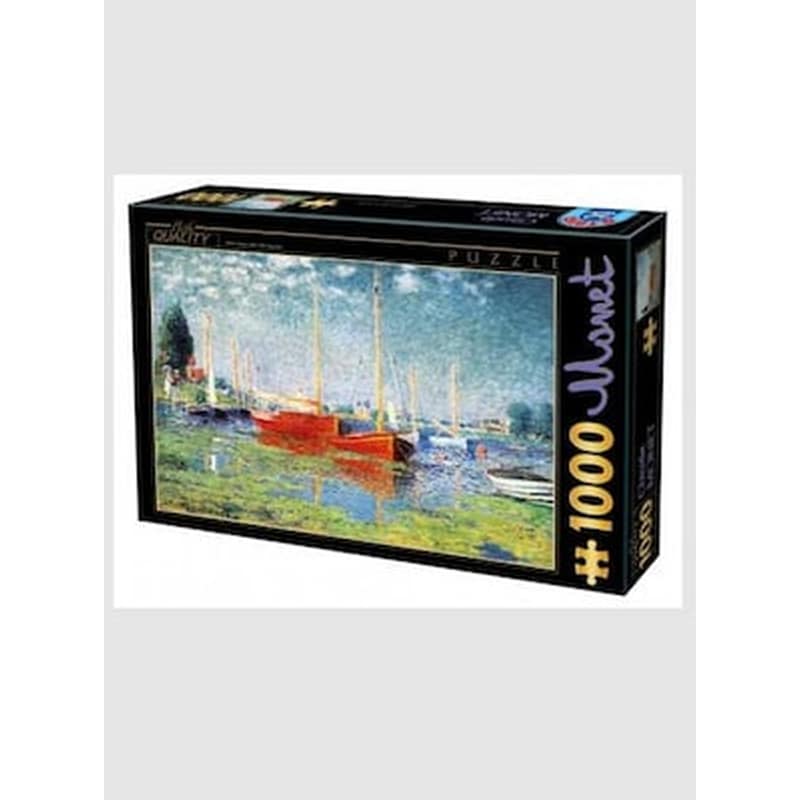 Παζλ Claude Monet: Argenteuil D-Toys (1000 Κομμάτια)