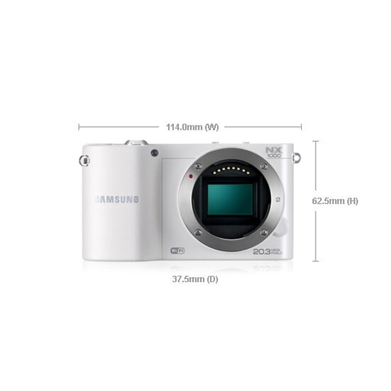 SAMSUNG NX1000 White image 1