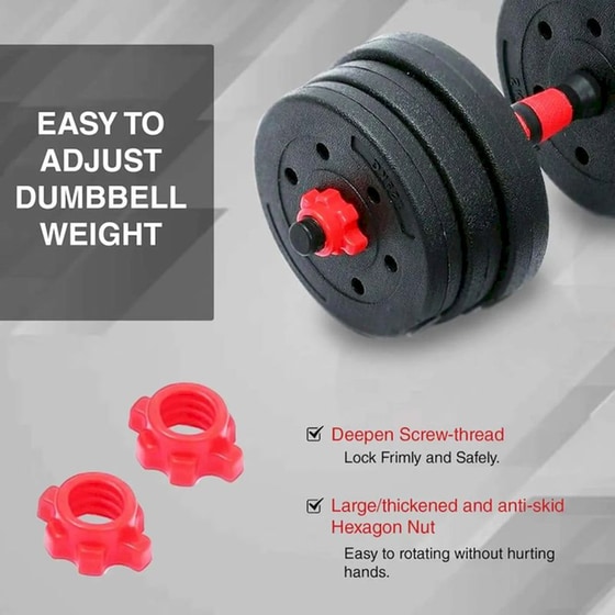 Αλτήρας VSL Sports VSL140050 Ρυθμιζόμενος με Δίσκους 1.25 - 2kg & Μπάρα image 10