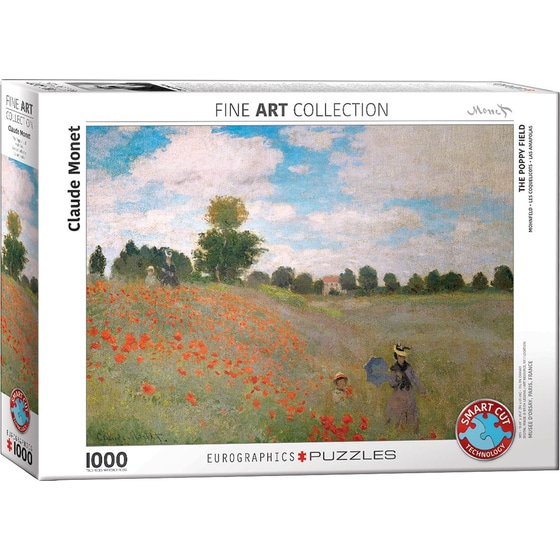 Παζλ Eurographics Claude Monet: The Poppy Field (1000 Κομμάτια) image 0