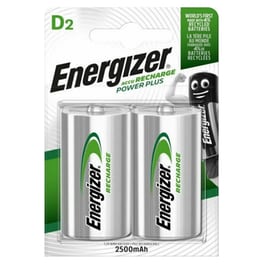 BATTERY ENERGIZER RECH.D-HR20 2500mAh P2