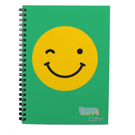 Τετράδιο&nbsp;Σπιράλ&nbsp;Lycsac 3 Θεμάτων&nbsp;Α4&nbsp;Happies&nbsp;City (1 Τεμάχιο) image 2