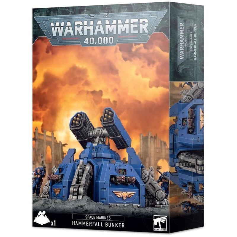 GAMES WORKSHOP Space Marines: Hammerfall Bunker Warhammer 40k GAMES WORKSHOP
