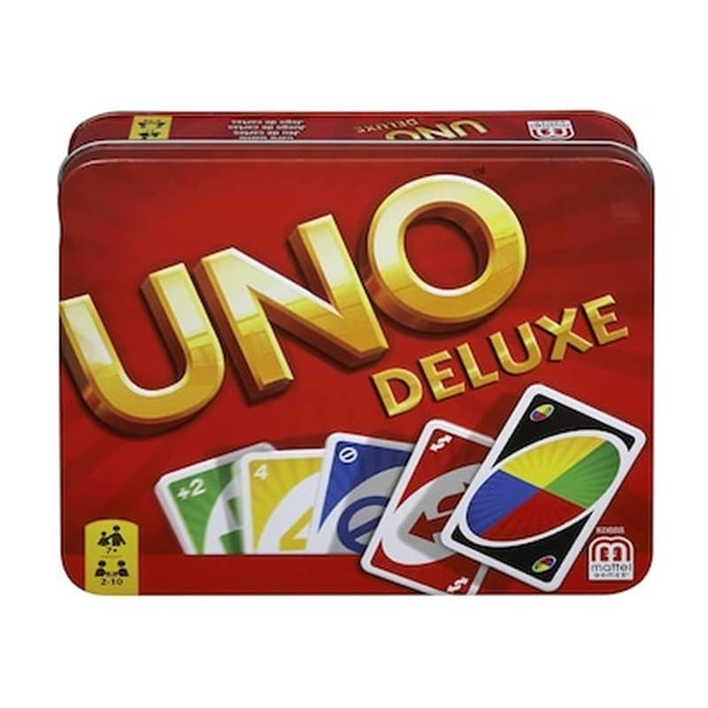 Mattel Uno Deluxe Παιχνίδι Καρτών 861-00699