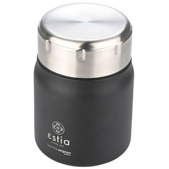 Θερμός Φαγητού Estia Midnight Black 500ml image 1