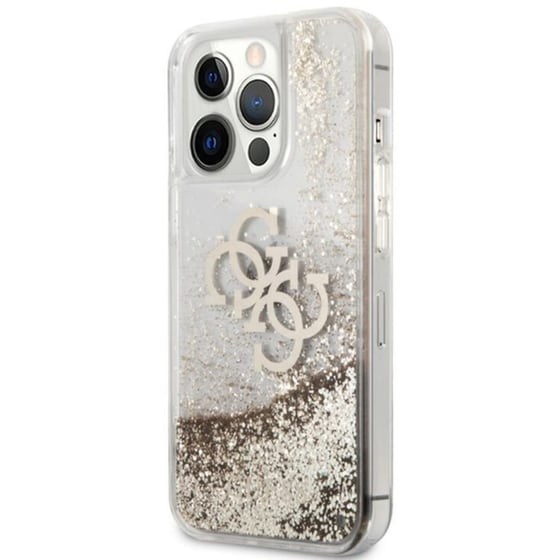 Θήκη Apple iPhone 13 Pro - Guess 4G Logo Collection - Χρυσό image 2