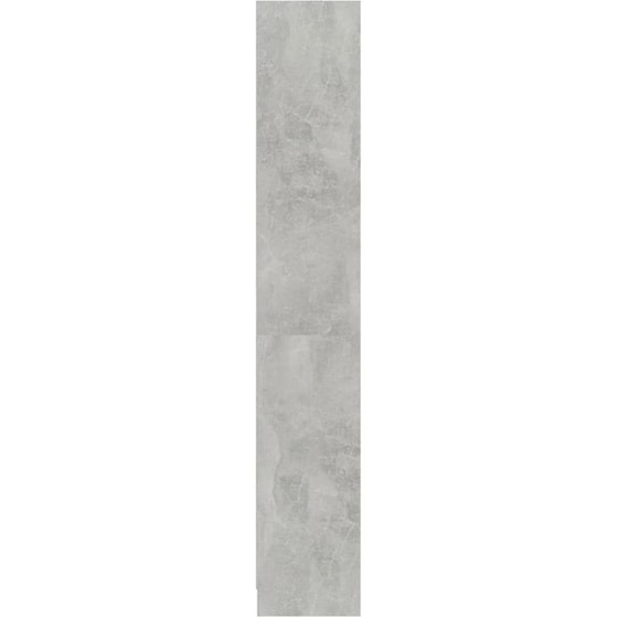 Βιβλιοθήκη VidaXL από Μοριοσανίδα 80x24x142 cm - Γκρι image 4