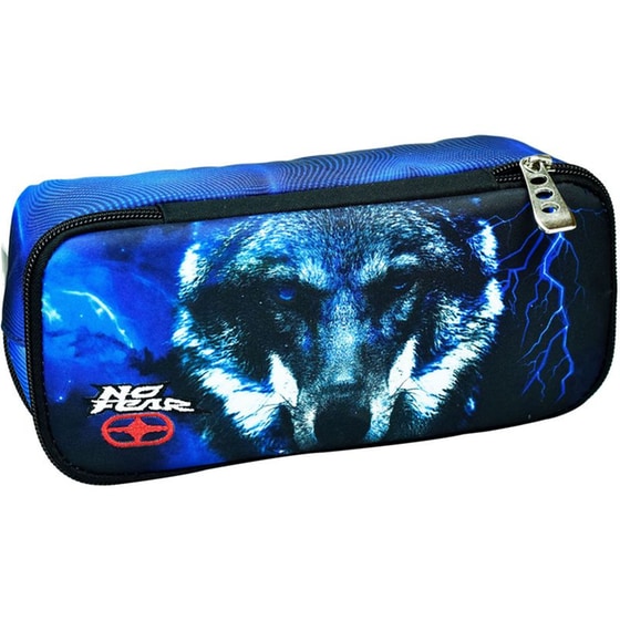 Κασετίνα Οβάλ No Fear Night Wolf image 0
