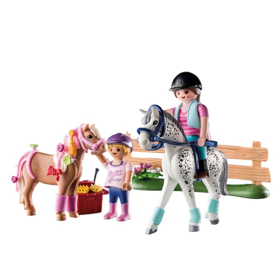 PLAYMOBIL® Country Starter Pack Φροντίζοντας τα άλογα (71259) image 4