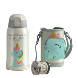Παγούρι OEM Παγούρι-Θερμός Stainless Steel Beige Unicorn 550ml