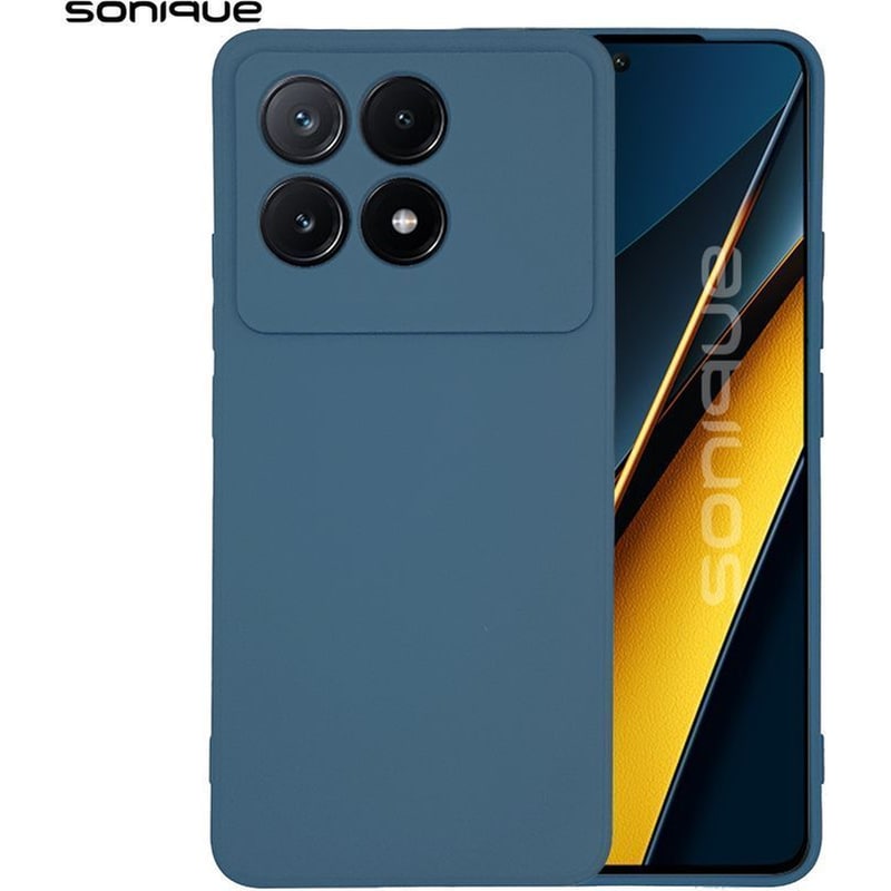 SONIQUE Θήκη Σιλικόνης My Colors Sonique Xiaomi Poco F6 Pro 5g Μπλε Σκούρο