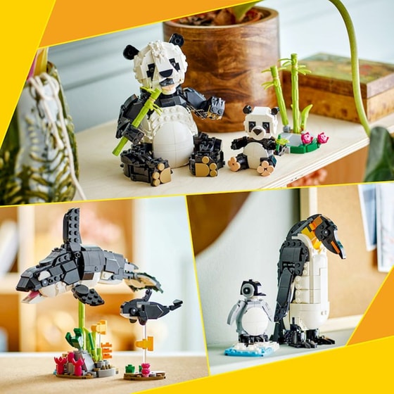 LEGO® Creator 3σε1 Άγρια Ζώα: Οικογένεια Πάντα (31165) image 1