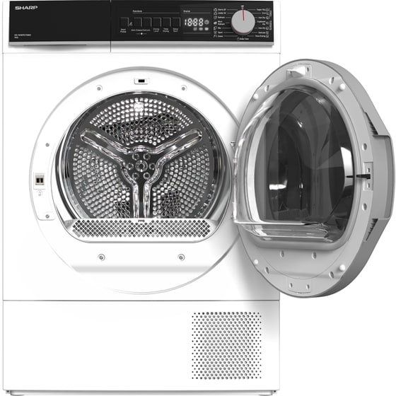 SHARP KD-NHB9S7GWD-EE 9 kg με Αντλία Θερμότητας Λευκό Στεγνωτήριο Ρούχων image 5