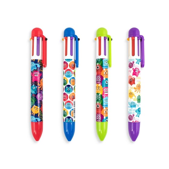 Στυλό Διαρκείας OOLY 6 Χρωματα Monsters 1.0 mm image 0