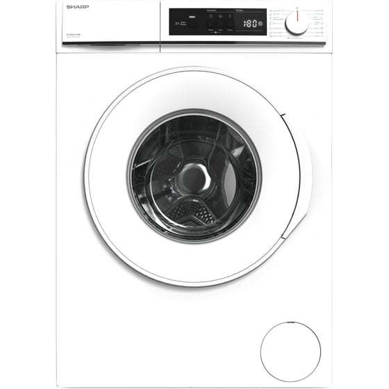 SHARP ES-NFA6121WC-EE 6 kg 1.200 Στροφές Λευκό Πλυντήριο Ρούχων image 0