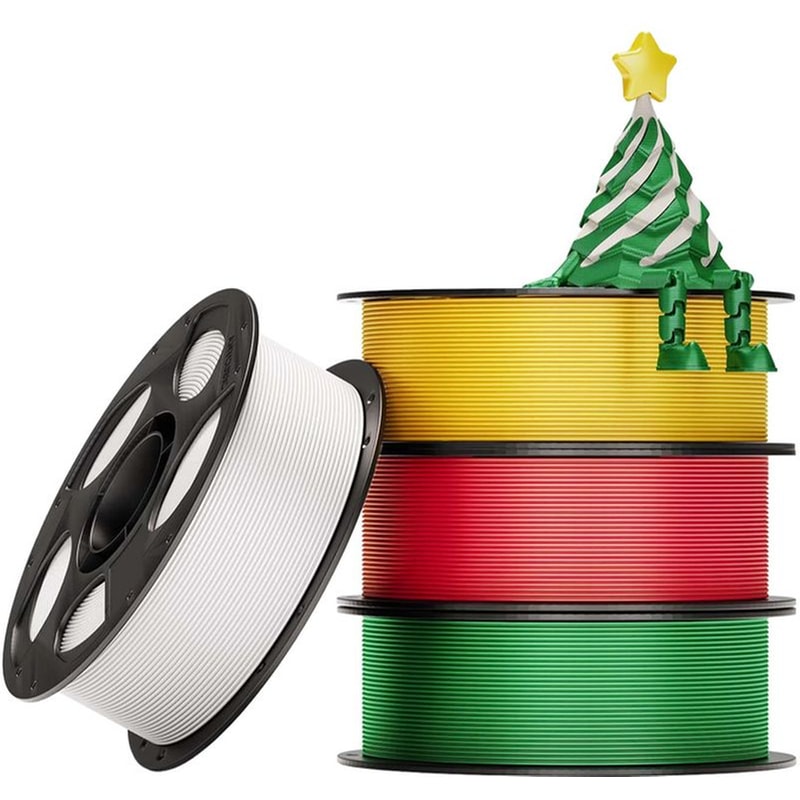 ANYCUBIC Anycubic Νήμα 3D Εκτυπωτή Christmas Pack PLA 1 kg