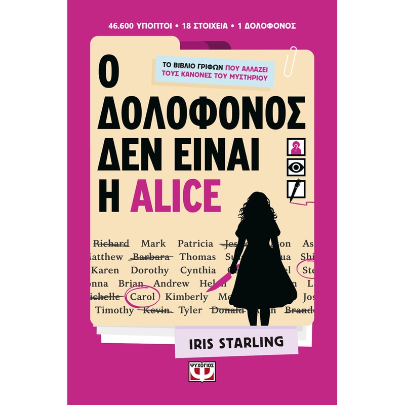 Ο δολοφόνος δεν είναι η Alice