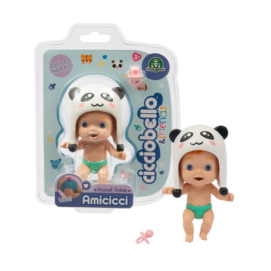 Cicciobello Amicicci Κουκλάκι Animal Cuties (5 Σχέδια) image 6