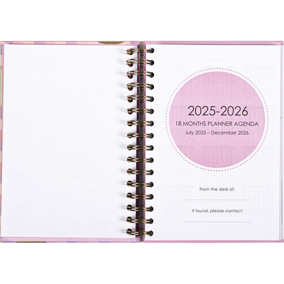 Ημερολόγιο Ημερήσιο Posh+Pop 2025-2026 18Μ Love Abstract image 5