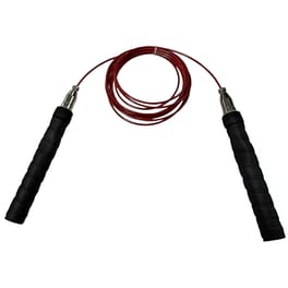 Σχοινάκι Γυμναστικής Amila Speed Rope Powerslim 3m - Κόκκινο