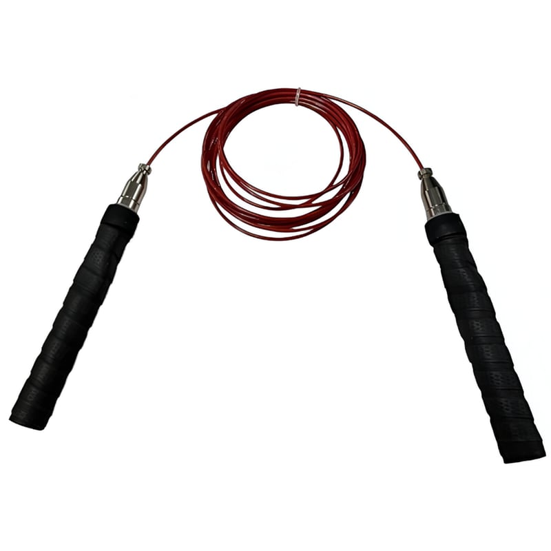 AMILA Σχοινάκι Γυμναστικής Amila Speed Rope Powerslim 3m - Κόκκινο