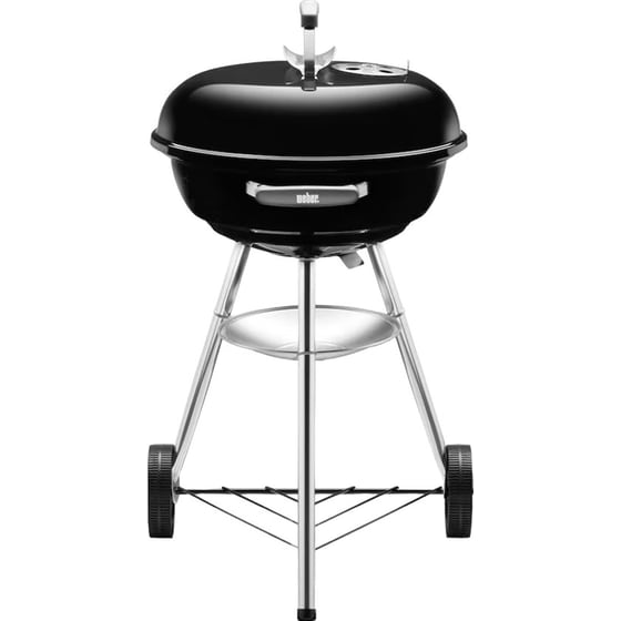 Ψησταριά Κάρβουνου WEBER COMPACT KETTLE Στρογγυλή Μαύρo image 0