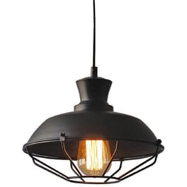 Φωτιστικό Οροφής Μονόφωτο Aca Decor Angela Ks1463p1bk 26x26x20 cm - Μαύρο