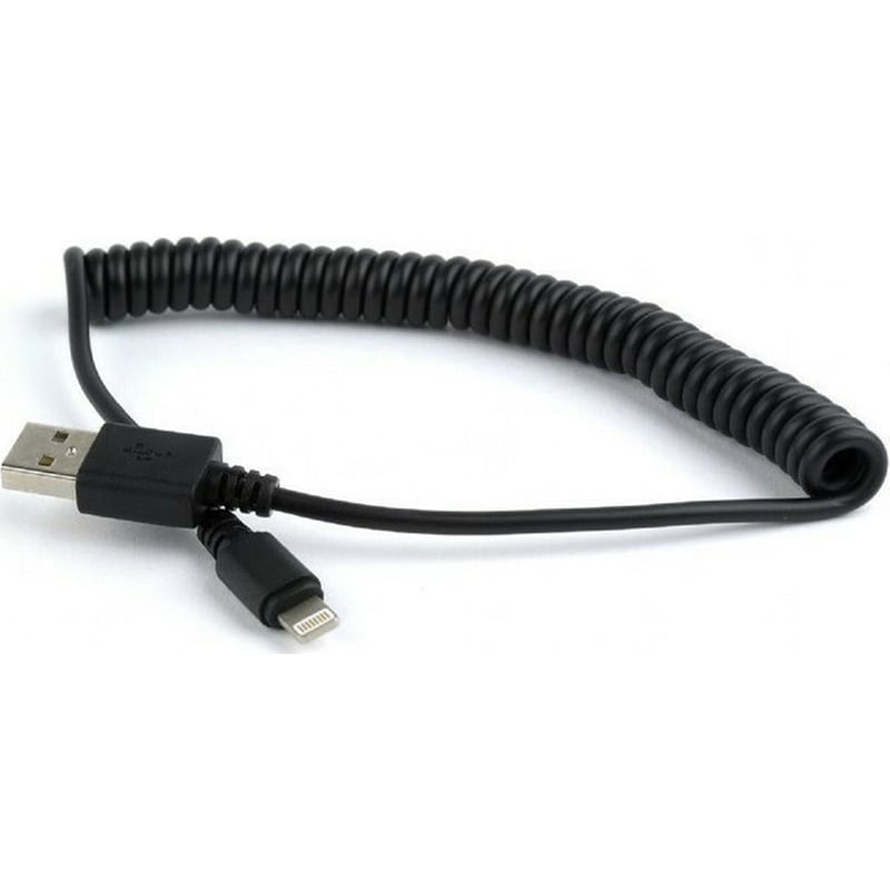 Καλώδιο δεδομένων Cablexpert USB-A to Lightning 1.5m - Μαύρο (cc-lmam-1.5m) φωτογραφία