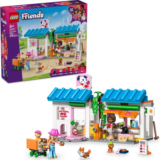 LEGO® Friends Ζαχαροπλαστείο Λιχουδιών για Σκύλους (42677) image 6