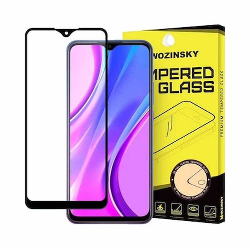Προστατευτικό οθόνης Xiaomi Redmi 9 - Wozinsky Tempered Glass Full Cover 9h Black
